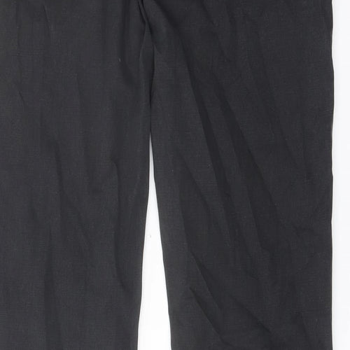 Replay Mens Black Cotton Straight Jeans Size 32 in L30 in Regular Button