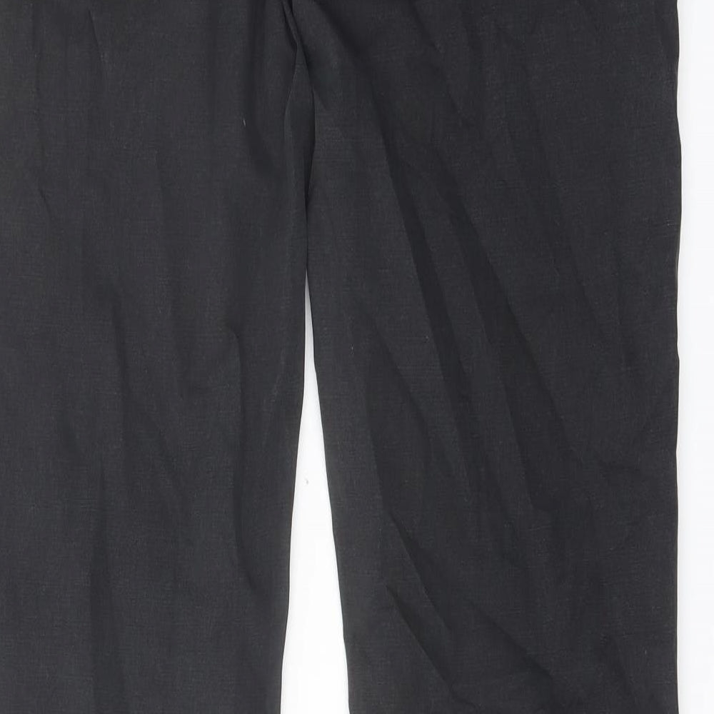 Replay Mens Black Cotton Straight Jeans Size 32 in L30 in Regular Button