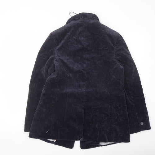Per Una Womens Blue Jacket Size 10 Button