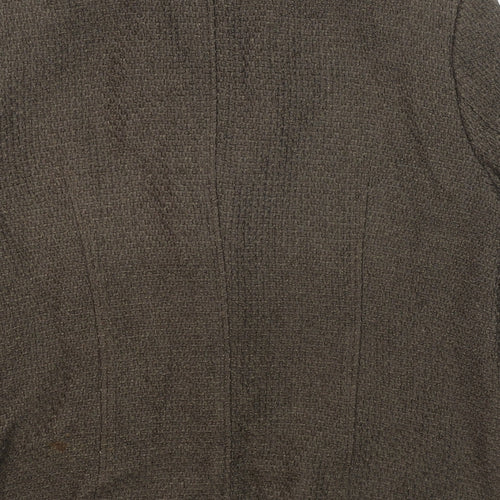 Betty Barclay Womens Brown Jacket Blazer Size 18 Button