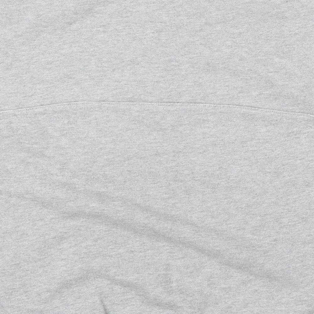 Sweaty Betty Womens Grey Cotton Pullover Sweatshirt Size M Pullover