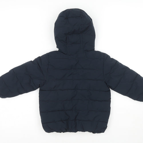 NEXT Baby Blue Basic Jacket Jacket Size 18-24 Months Zip