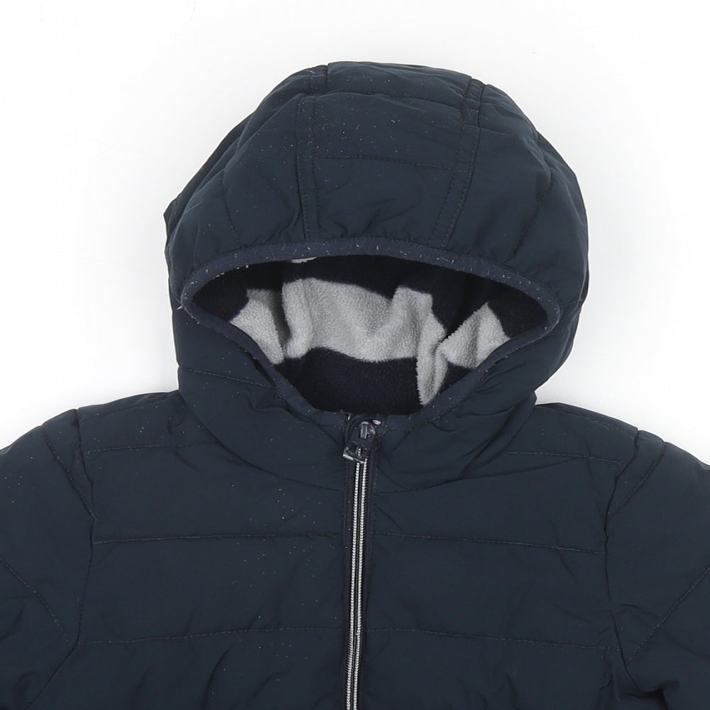 NEXT Baby Blue Basic Jacket Jacket Size 18-24 Months Zip
