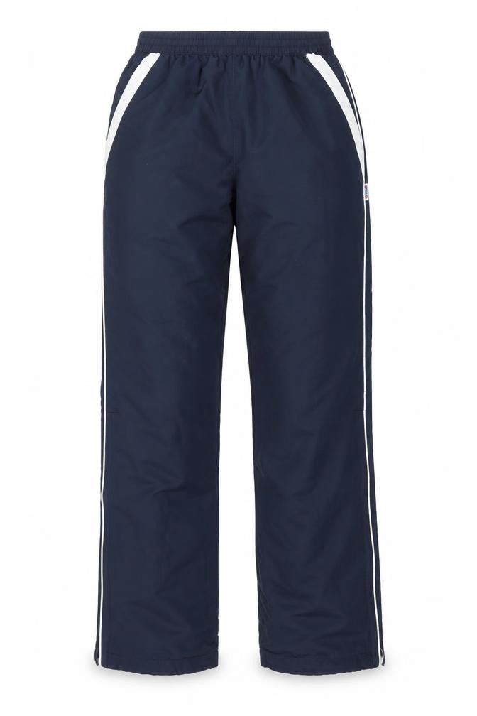 Sportswear International Womens Blue Polyester Track Pants Trousers Size 26 in L30 in Regular Pullover - Piped Sides