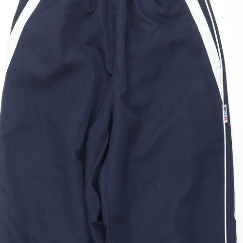 Sportswear International Womens Blue Polyester Track Pants Trousers Size 26 in L30 in Regular Pullover - Piped Sides