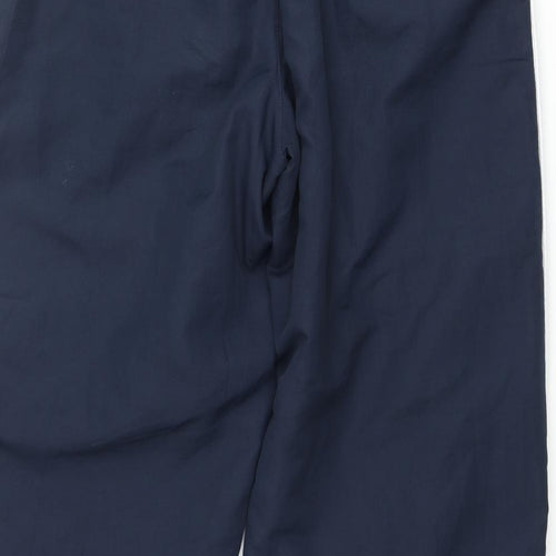 Sportswear International Womens Blue Polyester Track Pants Trousers Size 26 in L30 in Regular Pullover - Piped Sides