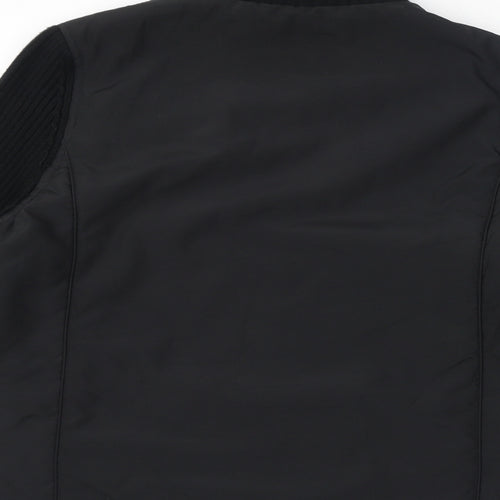 Pomodoro Womens Black Jacket Size L Zip