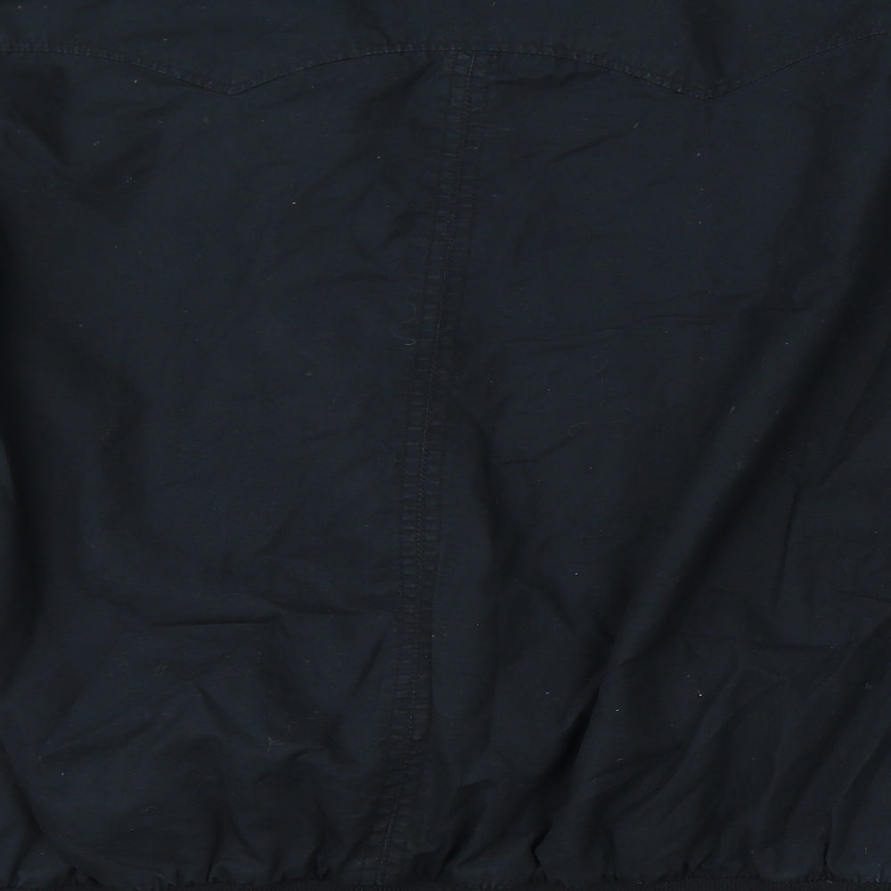Red Herring Mens Blue Bomber Jacket Jacket Size XL Zip