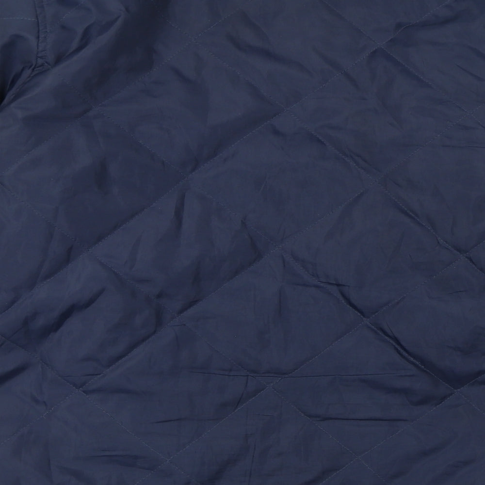 D-Struct Mens Blue Jacket Size S Zip