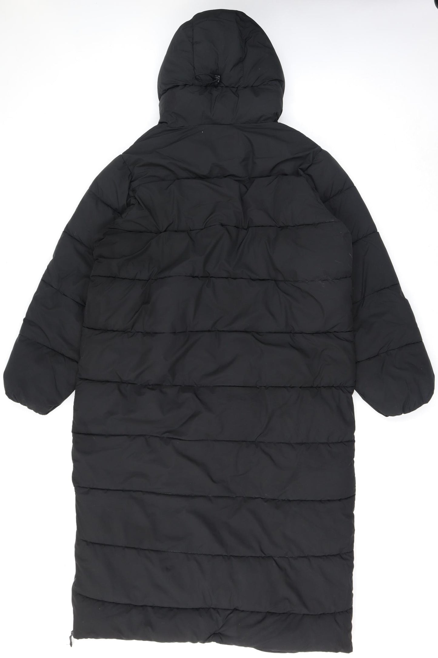 Craghoppers Womens Black Quilted Coat Size 16 Zip