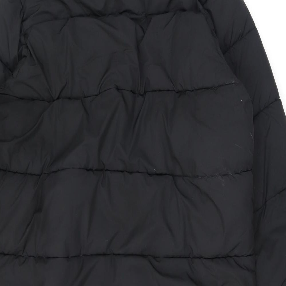 Craghoppers Womens Black Quilted Coat Size 16 Zip
