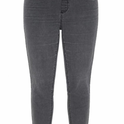Warehouse Womens Grey Cotton Jegging Jeans Size 12 L28 in Regular