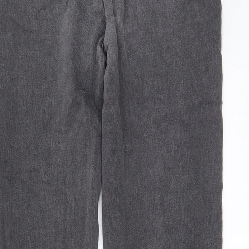 Warehouse Womens Grey Cotton Jegging Jeans Size 12 L28 in Regular