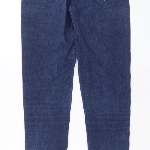Levi's Womens Blue Cotton Skinny Jeans Size 27 in L29 in Regular Zip - Pockets, Belt Loops, Logo