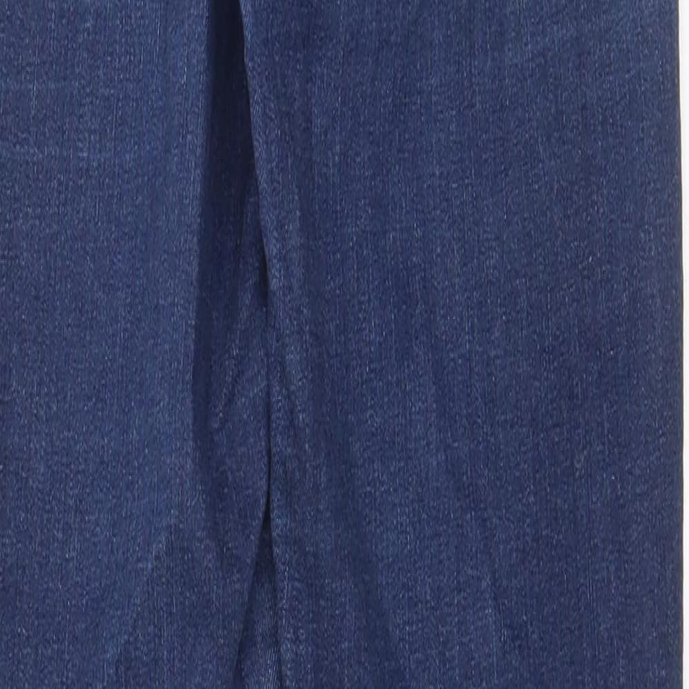 Levi's Womens Blue Cotton Skinny Jeans Size 27 in L29 in Regular Zip - Pockets, Belt Loops, Logo