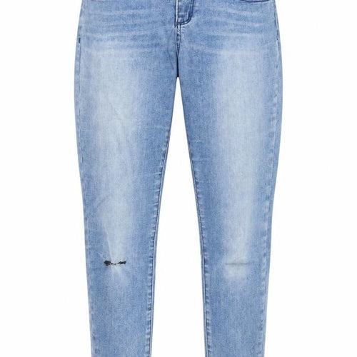 ASOS Womens Blue Cotton Skinny Jeans Size 28 in L30 in Regular Zip - Pockets, Belt Loops