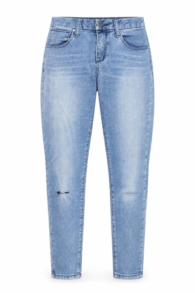 ASOS Womens Blue Cotton Skinny Jeans Size 28 in L30 in Regular Zip - Pockets, Belt Loops