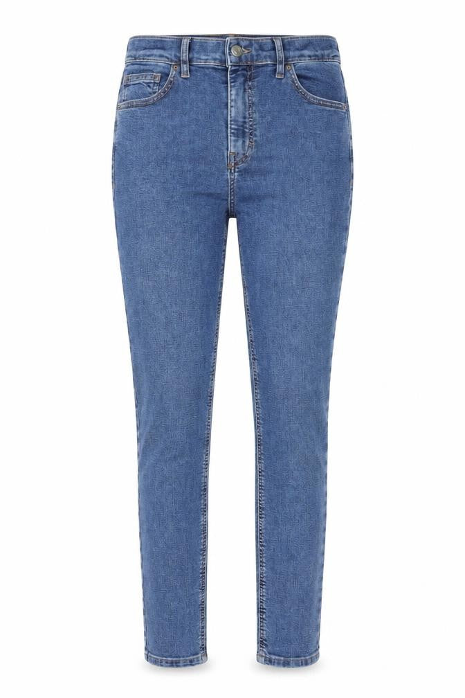 Topshop Womens Blue Cotton Skinny Jeans Size 30 in L32 in Regular Zip - Pockets, Belt Loops