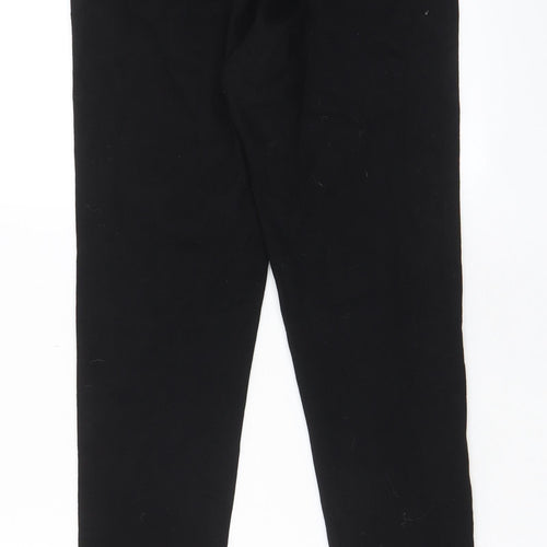 Aecupper Womens Black Cotton Skinny Jeans Size S L29 in Regular Button - Pockets, Belt Loops
