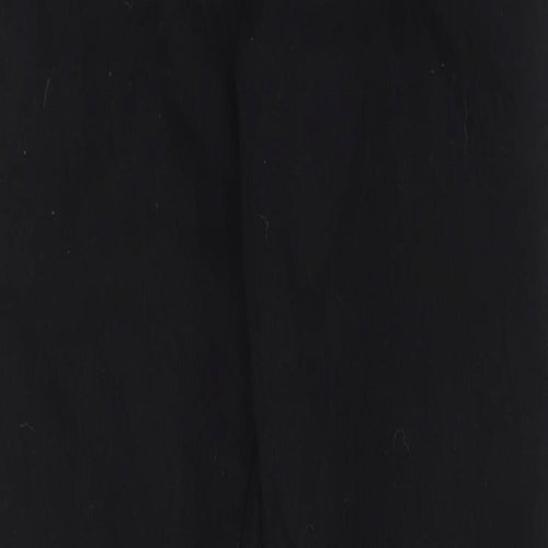 Aecupper Womens Black Cotton Skinny Jeans Size S L29 in Regular Button - Pockets, Belt Loops