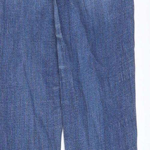 Abercrombie & Fitch Womens Blue Cotton Skinny Jeans Size 27 in L33 in Regular Zip - Pockets, Belt Loops