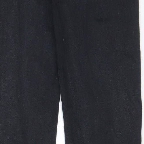 Topshop Womens Black Cotton Skinny Jeans Size 26 in L32 in Regular Zip - Pockets, Belt Loops