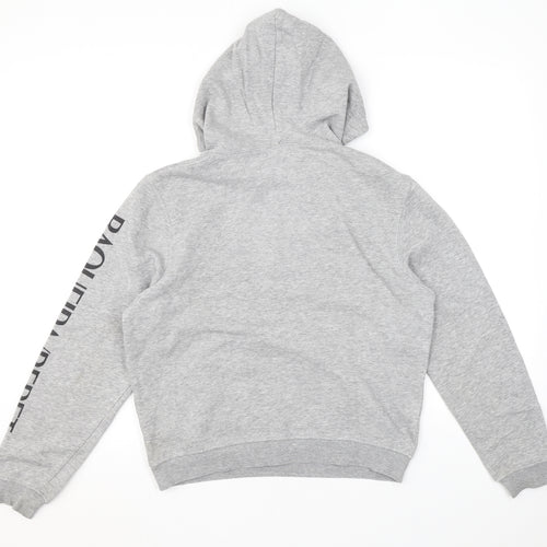 Roly Mens Grey Polyester Pullover Hoodie Size XS