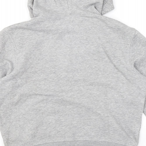 Roly Mens Grey Polyester Pullover Hoodie Size XS