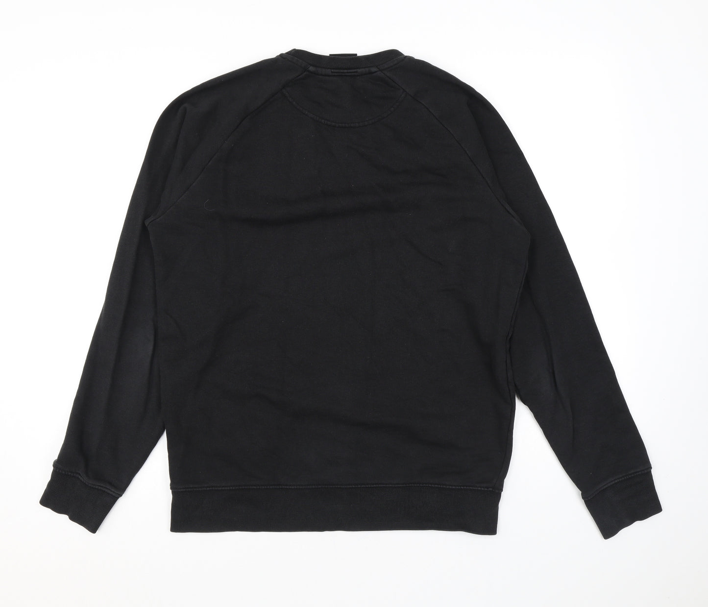 Percival Mens Black Cotton Pullover Sweatshirt Size M - Astronaut