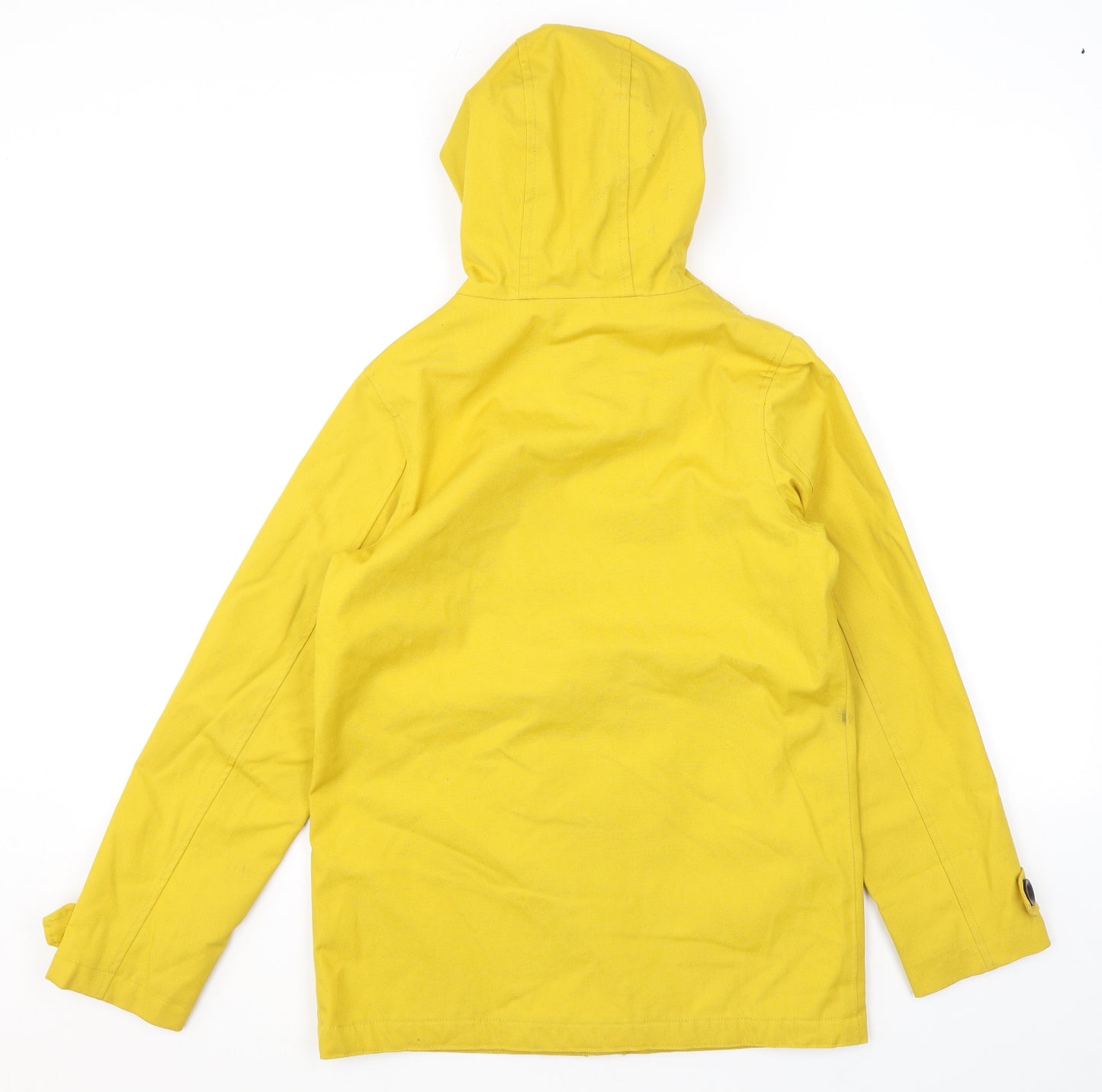 Joules Girls Yellow Rain Coat Coat Size 11-12 Years Zip