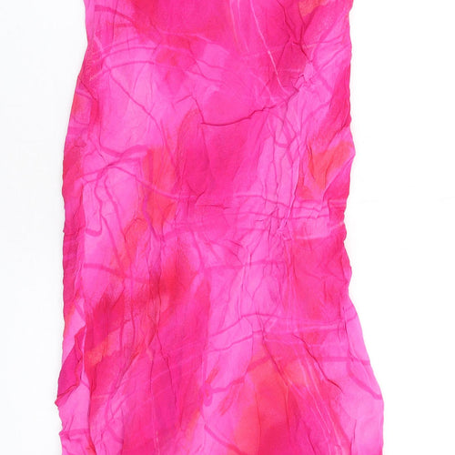 Principles Womens Pink Viscose Slip Dress Size 16 Square Neck Pullover