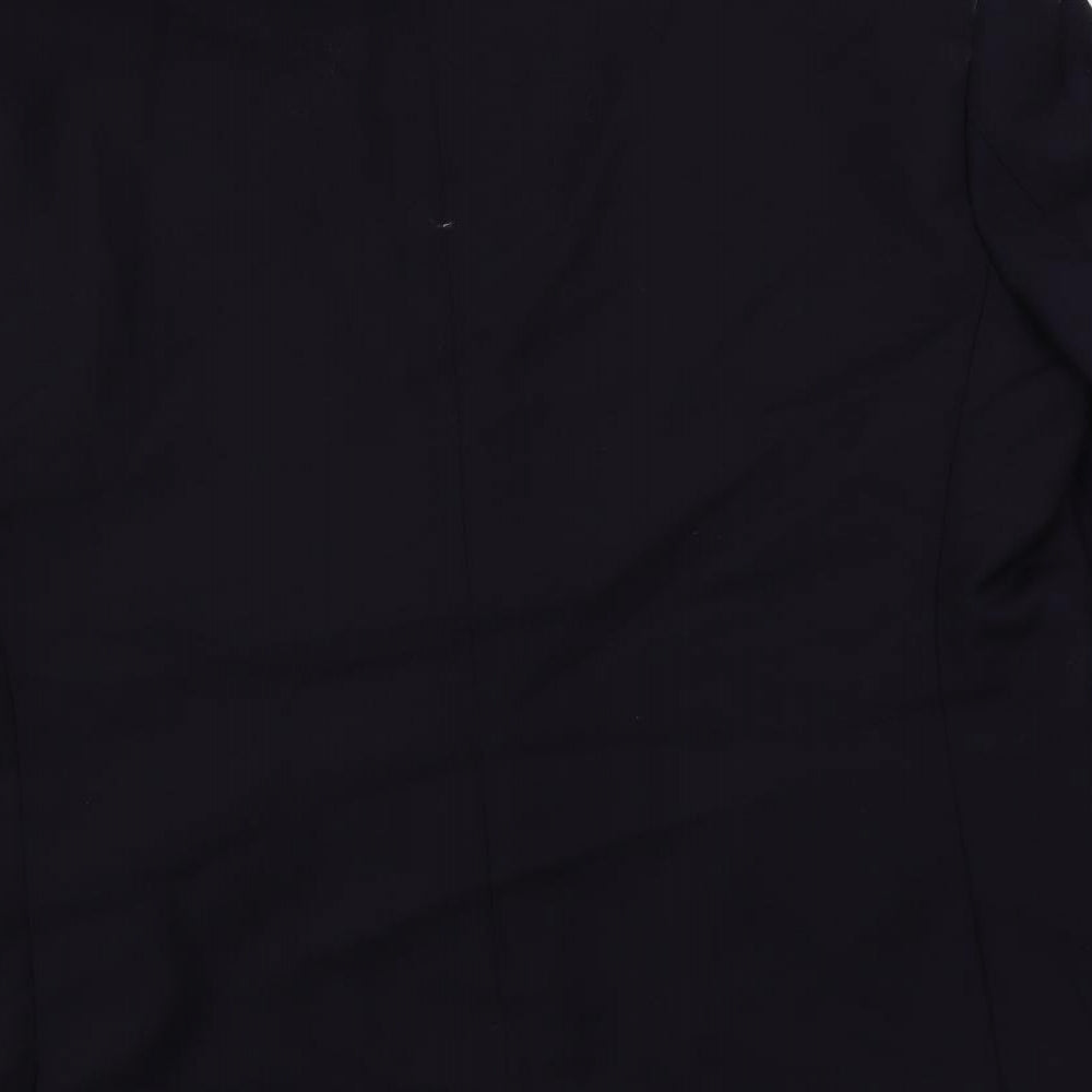 Marks and Spencer Mens Blue Wool Jacket Suit Jacket Size 42 Regular
