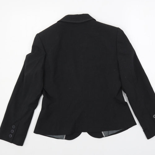 Marks and Spencer Womens Grey Jacket Blazer Size 12 Button