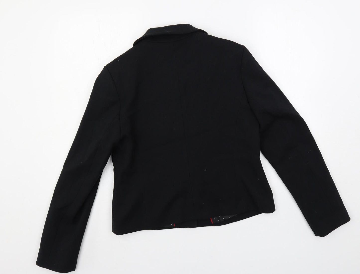 Marks and Spencer Womens Black 3-in-1 Jacket Jacket Size 14 Snap