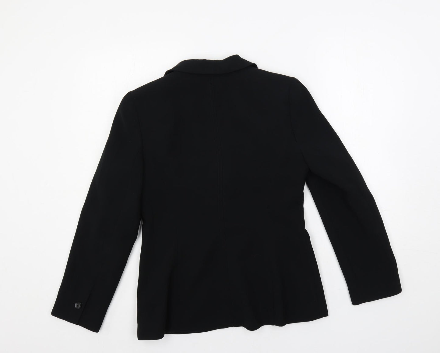 NEXT Womens Black Jacket Blazer Size 10 Button