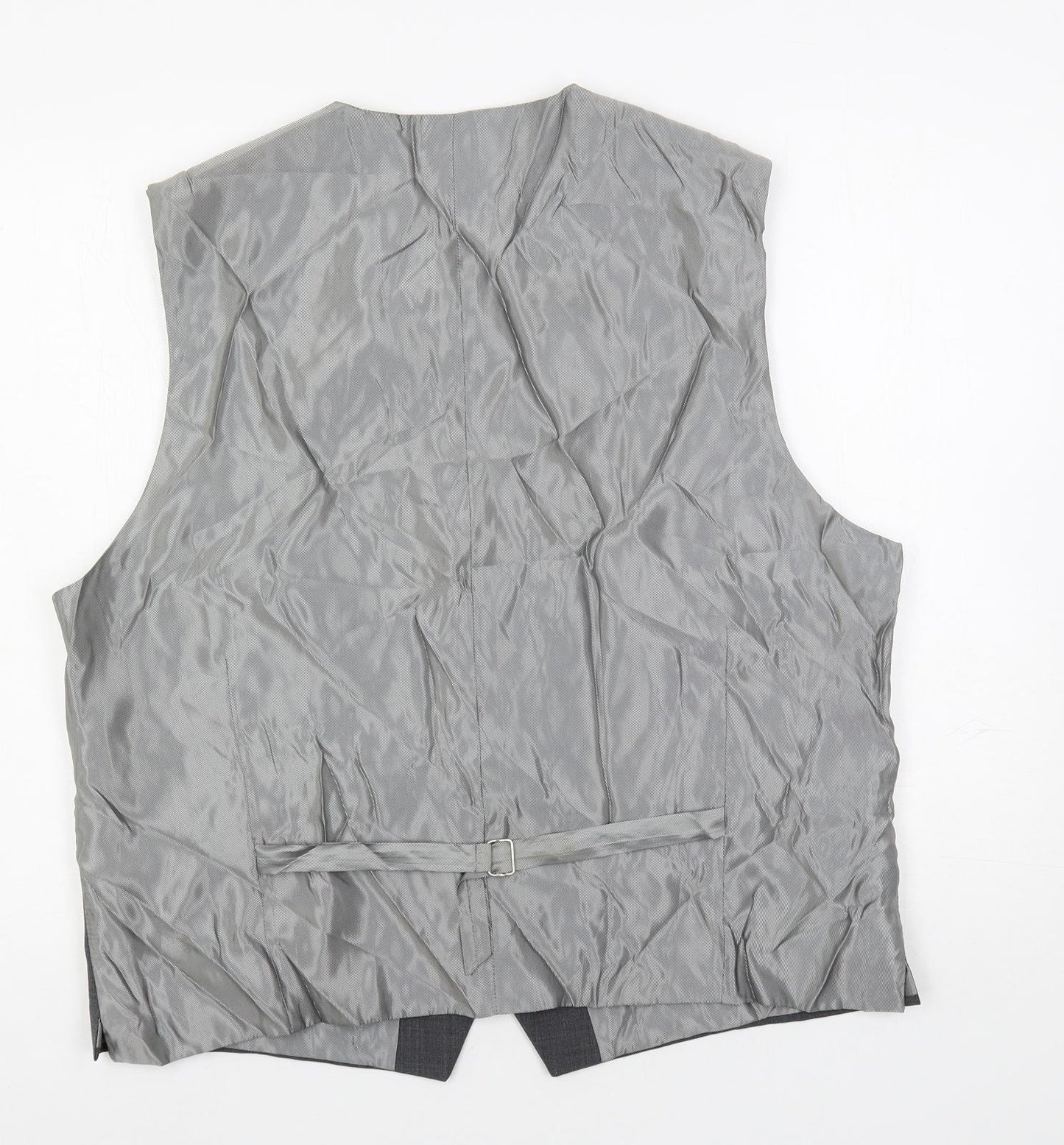 Skopes Mens Grey Wool Jacket Suit Waistcoat Size 46 Regular