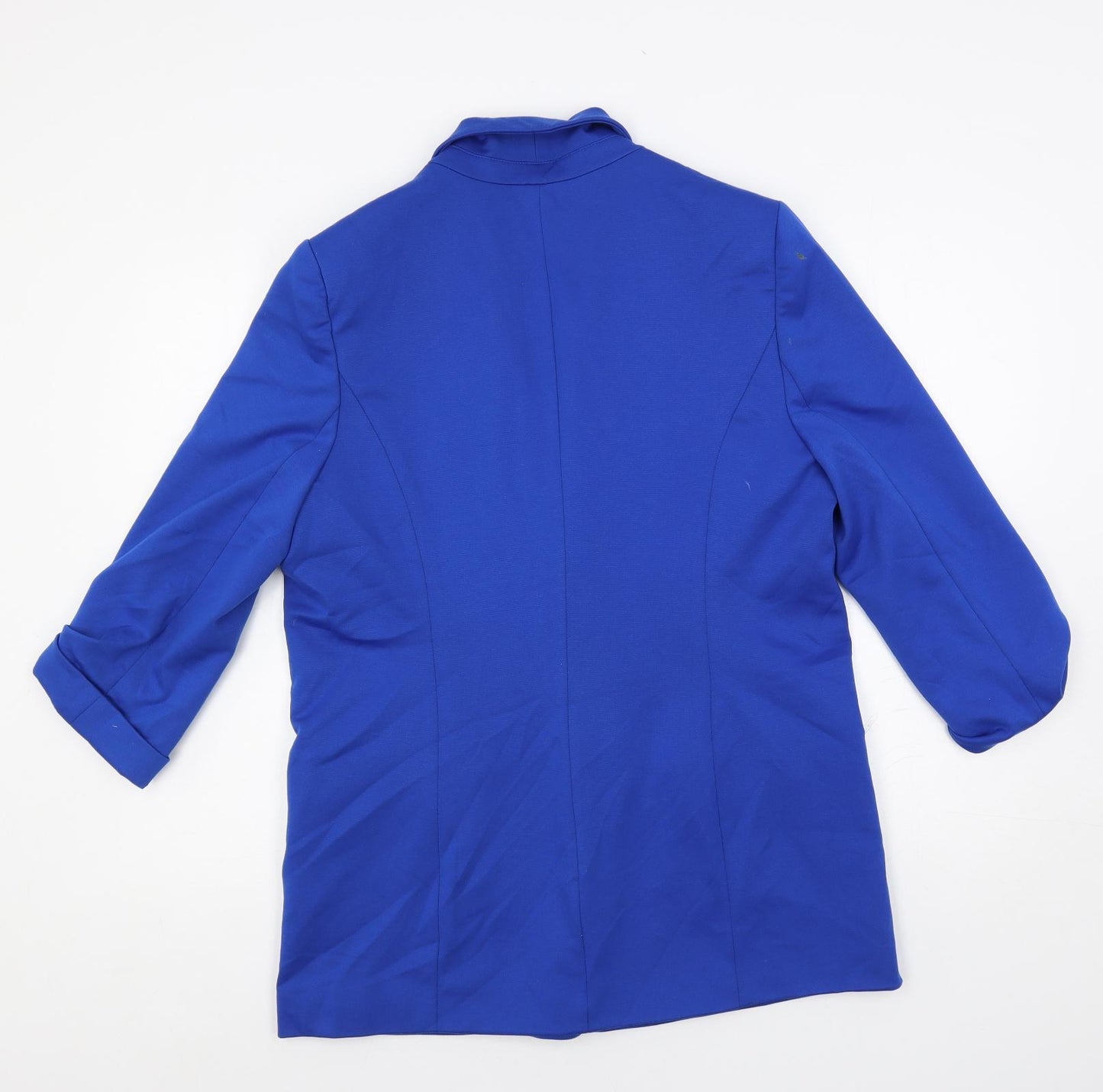 Jules & Leopold Womens Blue Jacket Blazer Size L - Open