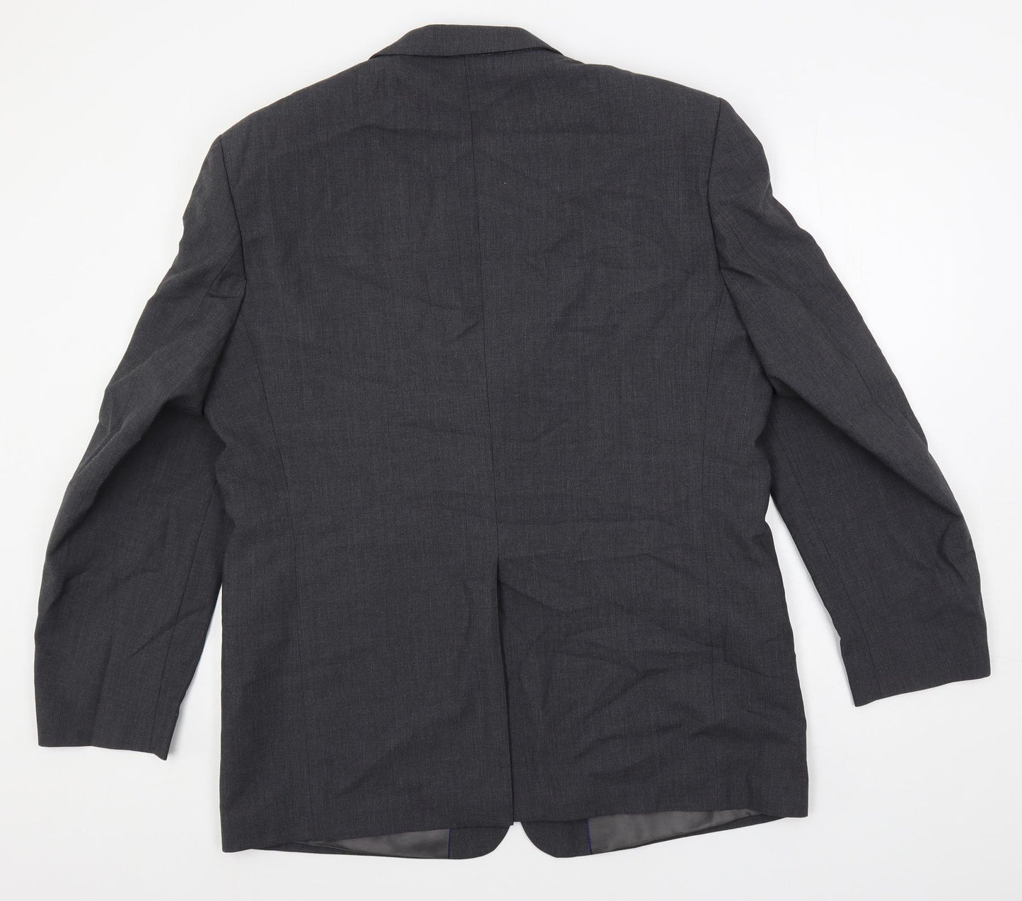 NEXT Mens Grey Wool Jacket Suit Jacket Size 44 Regular