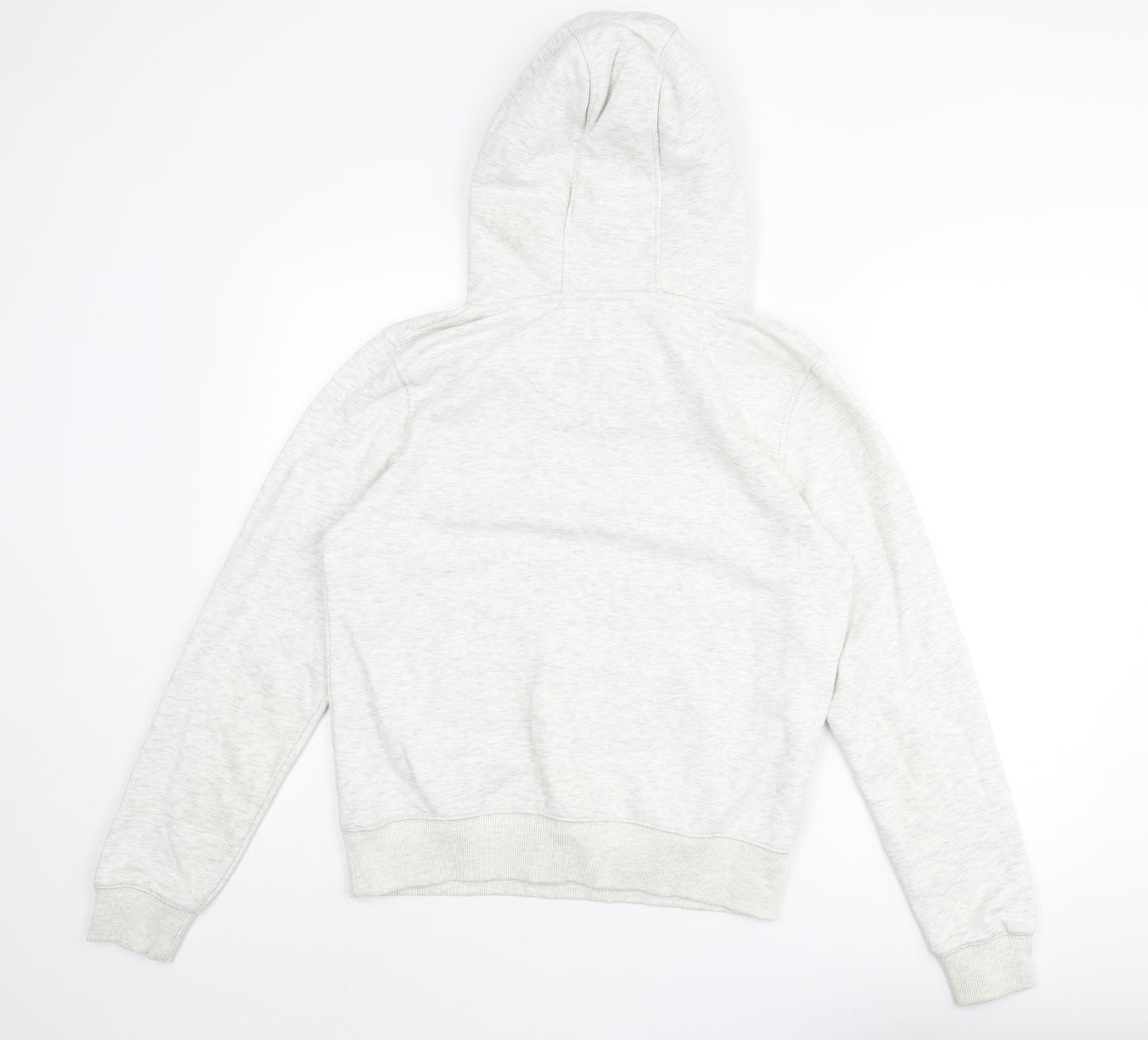 SoulCal&Co Womens Grey Cotton Pullover Hoodie Size 12 Pullover - Logo