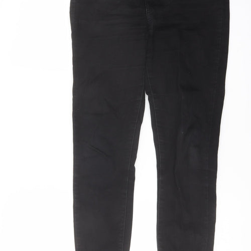 Levi's Womens Black Cotton Skinny Jeans Size 28 in L29 in Regular Button