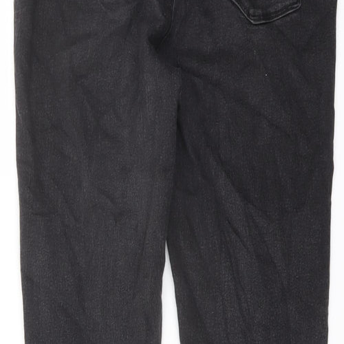 Denim & Co. Womens Grey Cotton Jegging Jeans Size 14 L27 in Regular