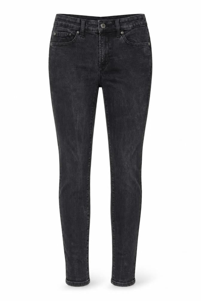 Gap Womens Grey Cotton Skinny Jeans Size 27 in L29 in Regular Button
