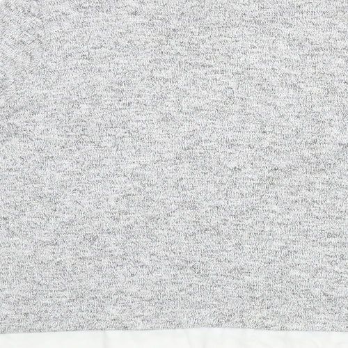 Wallis Womens Grey Boat Neck Viscose Pullover Jumper Size 14