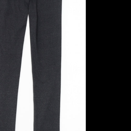 ASOS Womens Grey Polyester Capri Leggings Size XS L27 in
