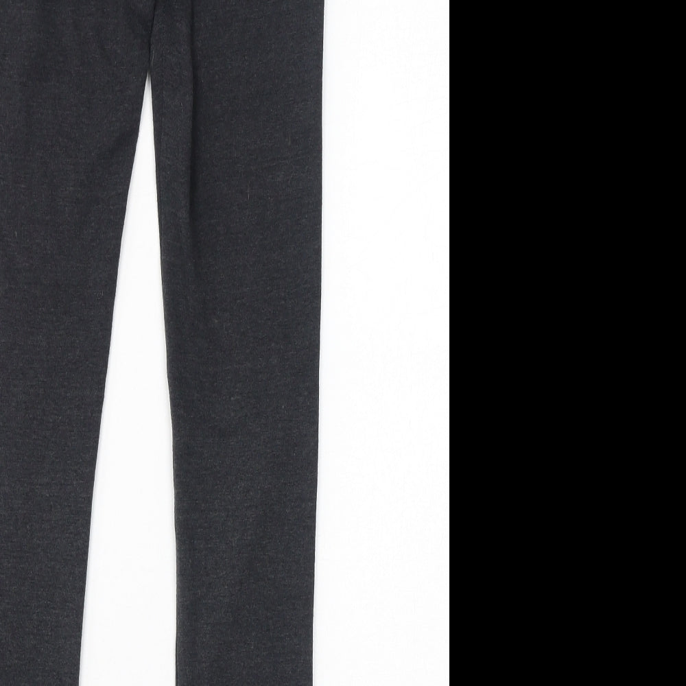 ASOS Womens Grey Polyester Capri Leggings Size XS L27 in