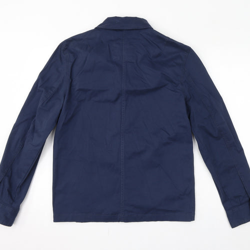 Marks and Spencer Womens Blue Jacket Size S Zip