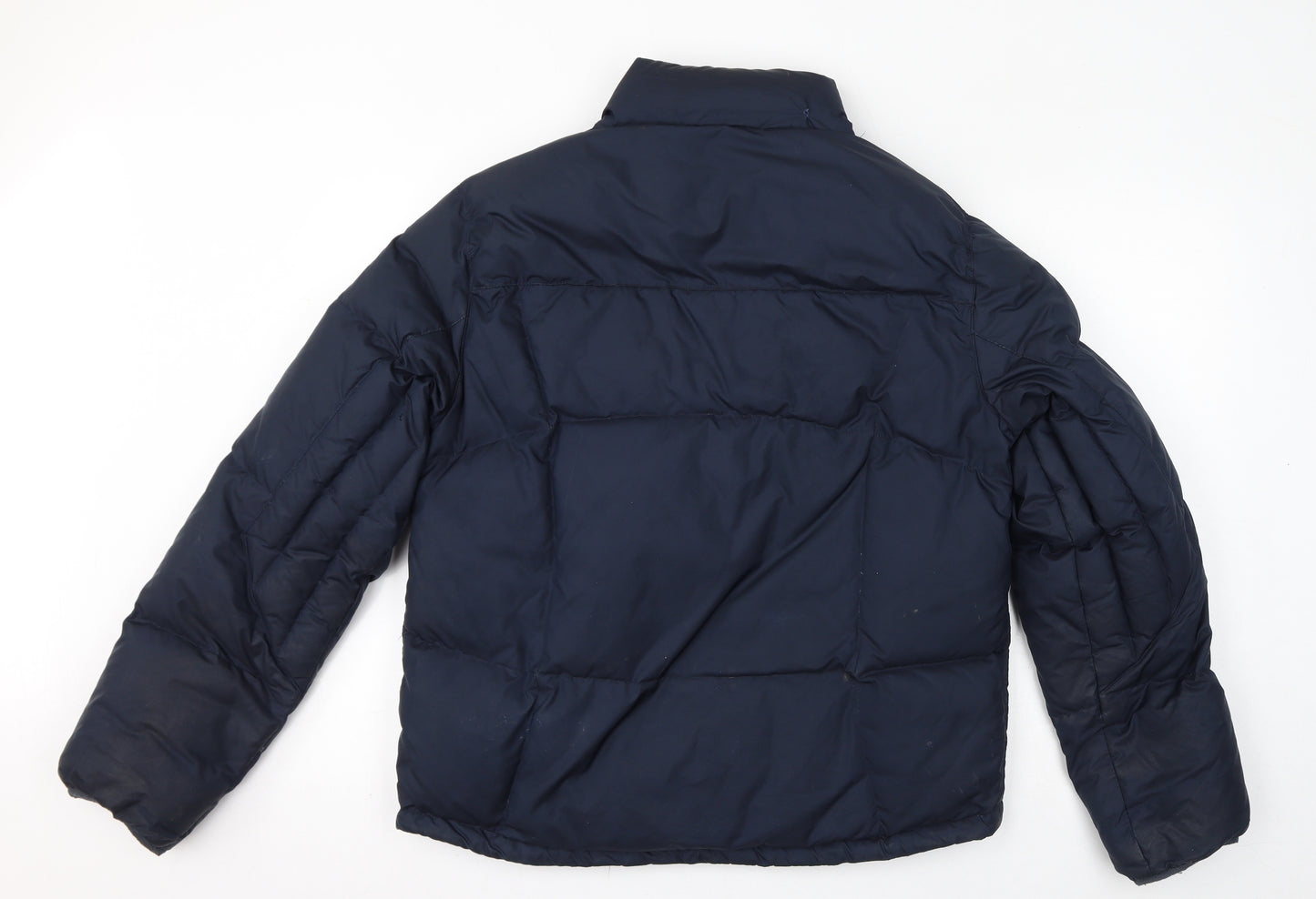 Gap Womens Blue Puffer Jacket Coat Size S Zip