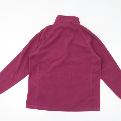 Cotton Traders Womens Pink Polyester Pullover Sweatshirt Size M Pullover - Pockets