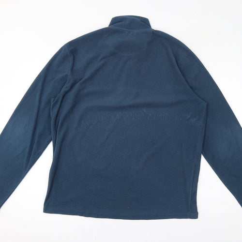 Headland Womens Blue Polyester Pullover Sweatshirt Size 12 Pullover