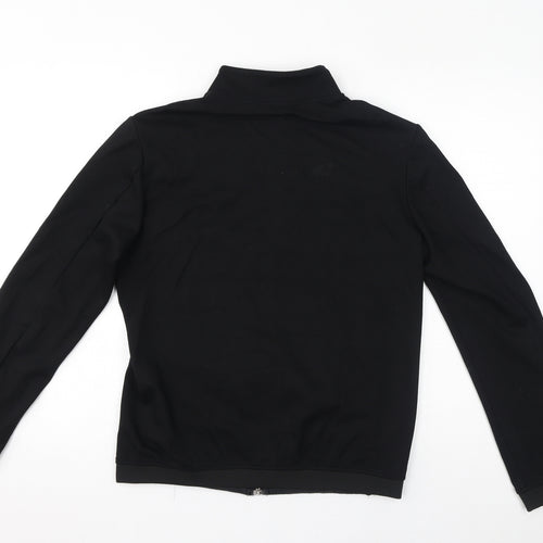 Zara Mens Black Jacket Size M Zip